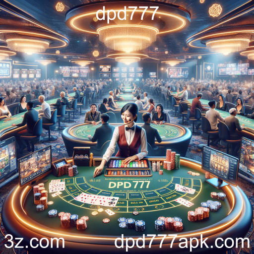 Experiência Imersiva no Casino Ao Vivo do dpd777